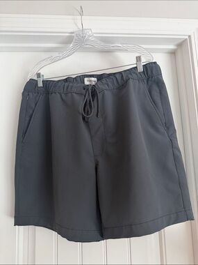 Goodfellow & Co Gray Drawstring Hybrid Shorts